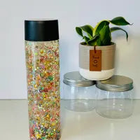 Alphabet Soup Sensory Bottle
